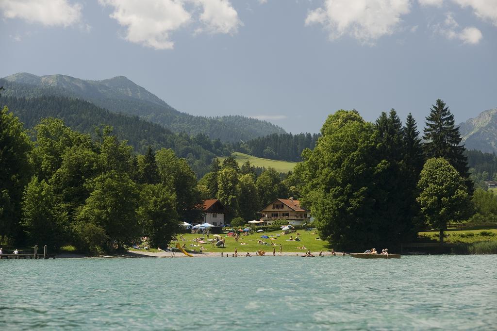 Hotel Landhaus Strobl am See Bad Wiessee Exterior foto